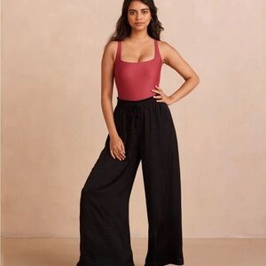 Summersalt The Silky Luxe Palazzo Pants with Ties sz XL